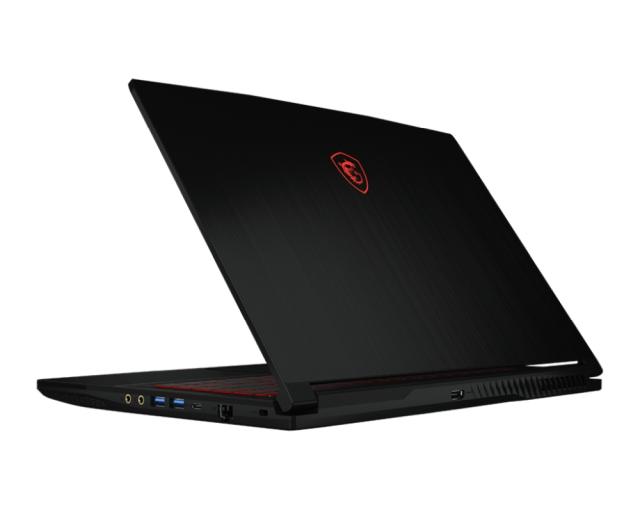Лаптоп MSI Thin GF63 12VF, 15.6" FHD (1920x1080), 144Hz, IPS-Level, Intel Core i7-12650H 10C (2.3/4.7GHz, 24MB), 16GB DDR4 (2x8, 3200MHz), 1TB NVMe SSD Gen4x4, NVIDIA RTX 4060 8GB GDDR6 (Up to 1470MHz), Red Backlit Gaming KBD, Free DOS, Black