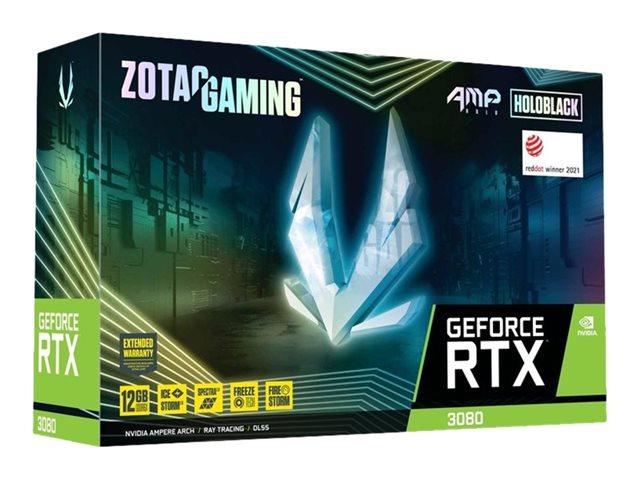 Видео карта ZOTAC GAMING GeForce RTX 3080 AMP HOLO 12GB LHR ZT-A30820F-10PLHR