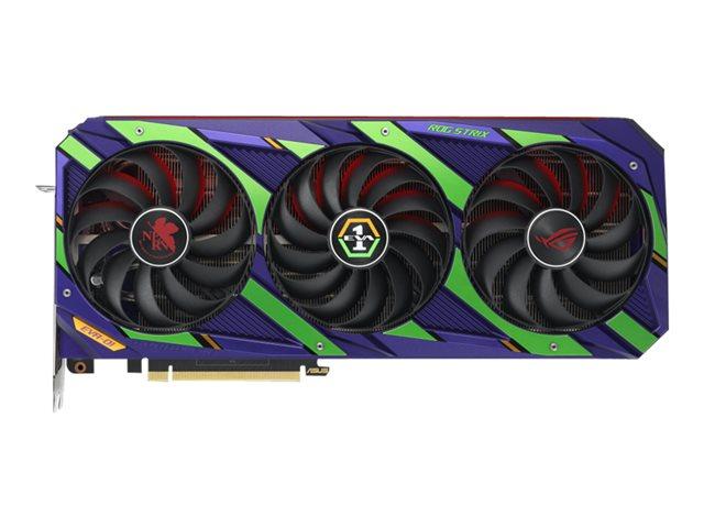 Видео карта ASUS ROG STRIX RTX3090 OC 24GB EVA GDDR6X 2xHDMI 2.1 3xDP 1.4a 90YV0F98-M0NM00