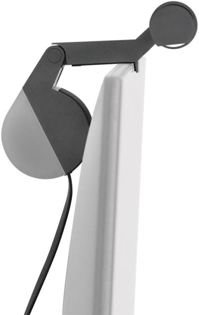 Лампа за четене за монитор BenQ CLIP ScreenBar Halo, 3 режима, Безжичен контролер, Сива