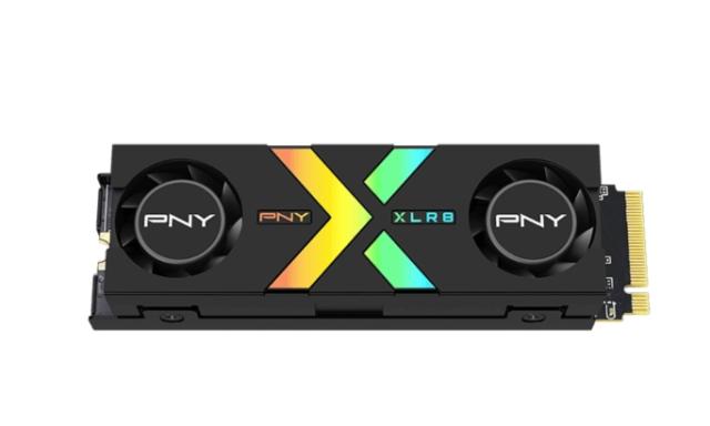 Твърд диск PNY SSD CS3150 M.2 GEN5 1TB Black Heatsink RGB