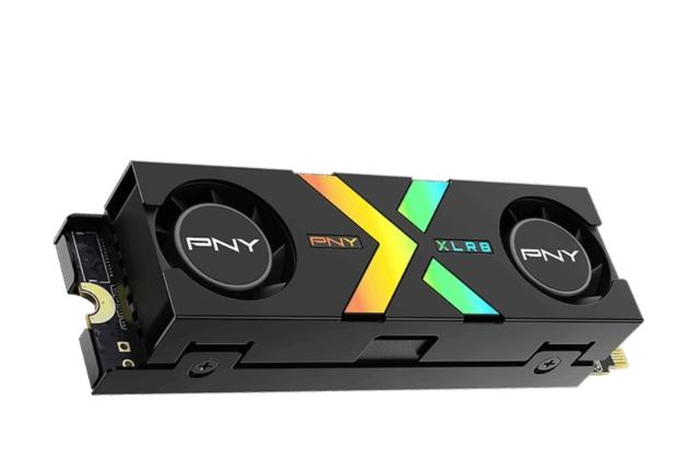 Твърд диск PNY SSD CS3150 M.2 GEN5 2TB Black Heatsink RGB