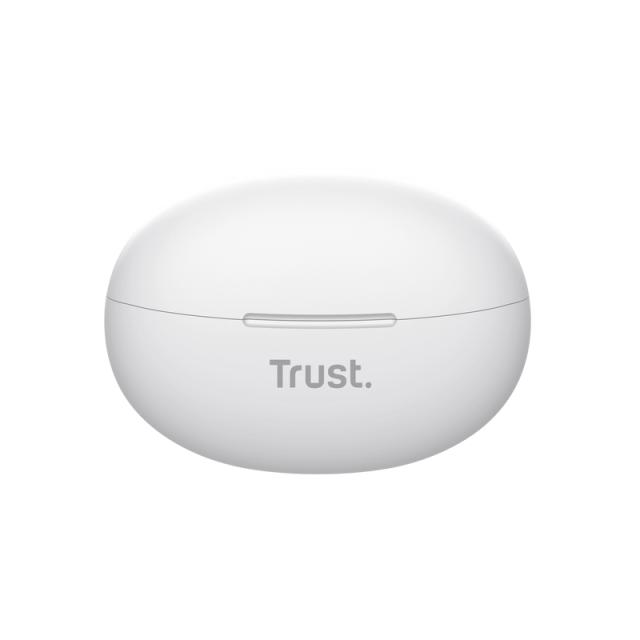 Слушалки TRUST Yavi Bluetooth ENC Earphones White