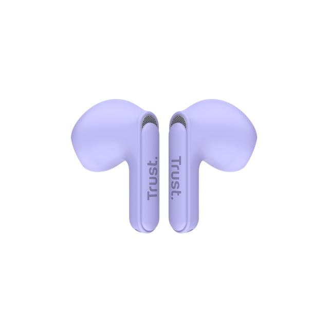 Слушалки TRUST Yavi Bluetooth ENC Earphones Purple