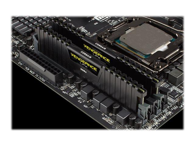 Памет Corsair Vengeance LPX XMP 2.0 Black, 16GB (2x8GB) DDR4 3200MHz, CL16, 1.35V