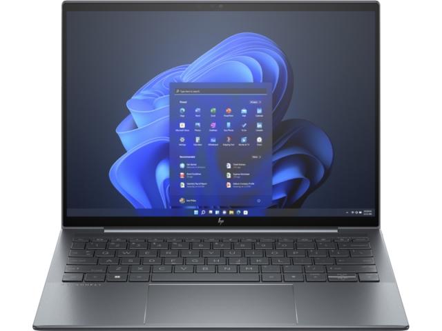  Лаптоп HP Dragonfly G4 Slate blue, Intel Core i7-1355U 10C (3.7GHz/5.0Ghz, 12MB), 13.5" AG IPS 400 nits Touch, 32GB 6400Mhz On board, 1TB PCIe SED OPAL2, WiFi 6E+BT5.3, Intel XMM 7560 R+ LTE, NFC, Backlit Kbd, 6C Batt, Win 11 Pro