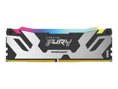 Памет  Kingston Fury Renegade RGB, 16GB DDR5 6000MHz, CL32,  Kingston Fury Renegade RGB, 1.35V