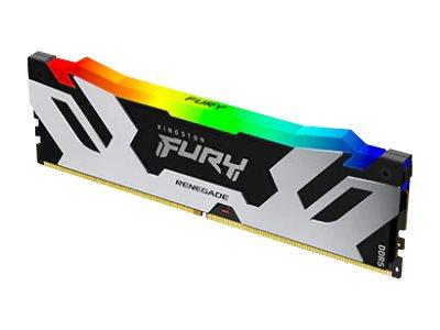 Памет  Kingston Fury Renegade RGB, 16GB DDR5 6000MHz, CL32,  Kingston Fury Renegade RGB, 1.35V