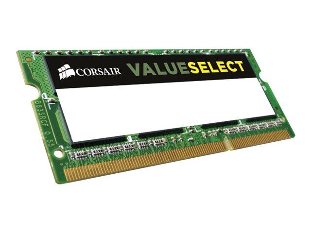 Памет CORSAIR 8GB DDR3L 1600MHZ SODIMM, 1.35V 