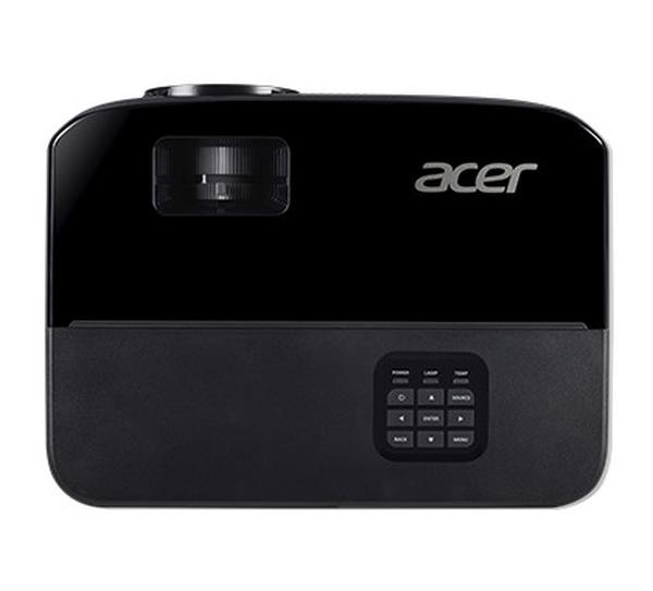 Мултимедиен проектор Acer Projector X1123H, DLP, SVGA (800x600), 20000:1, 3600 ANSI Lumens, HDMI, VGA, RCA, Speaker 3W, 3D Ready, Black