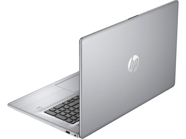 Лаптоп HP 470 G10 Asteroid Silver, Intel Core i7-1355U 10C (3.7/5.0 GHz, 12 MB cache), 17.3" FHD IPS AG 300nits, 16GB 3200Mhz 1DIMM, 512GB PCIe SSD, WiFi 6 + BT 5.3, Backlit Kbd, 3C Batt, Free DOS