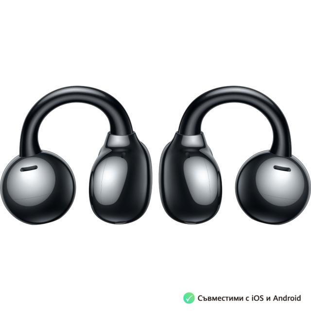 Слушалки Huawei FreeClip Dove-T00 Black, Bluetooth 5.3, 20Hz - 20 KHz, 55mAh