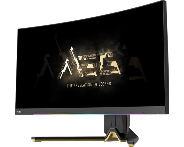 Монитор MSI MEG 342C QD-OLED, 34" UWQHD (3440x1440), 175Hz, 0.03ms, Anti-Reflection, Curve 1800R, 21:9, FreeSync Premium Pro, 2 HDMI, DP, USB Type-C, 4 USB 3.2, Tilt, HEIGHT adj., VESA 100, PIP and PBP, MIC, 9S6-3DC44T-002+TRUST GXT 404R Rana Gaming 