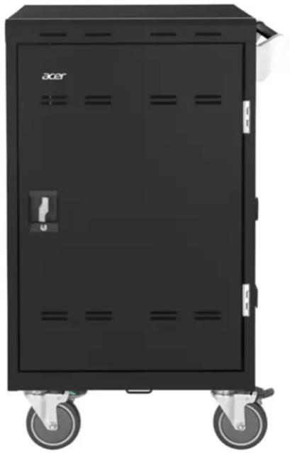 Зарядна станция ACER Charging cart  24 slots, supports Laptops, Chromebooks, Tablets up to 15.6'', 2 point steel locking mechanism,Smart cycle charching technology, Streamlined cable and power management, Solid Steel