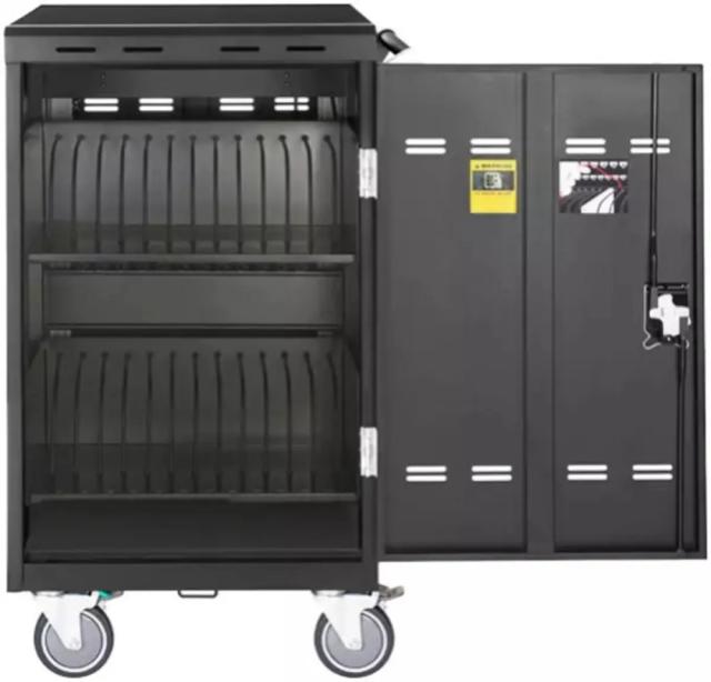 Зарядна станция ACER Charging cart  24 slots, supports Laptops, Chromebooks, Tablets up to 15.6'', 2 point steel locking mechanism,Smart cycle charching technology, Streamlined cable and power management, Solid Steel