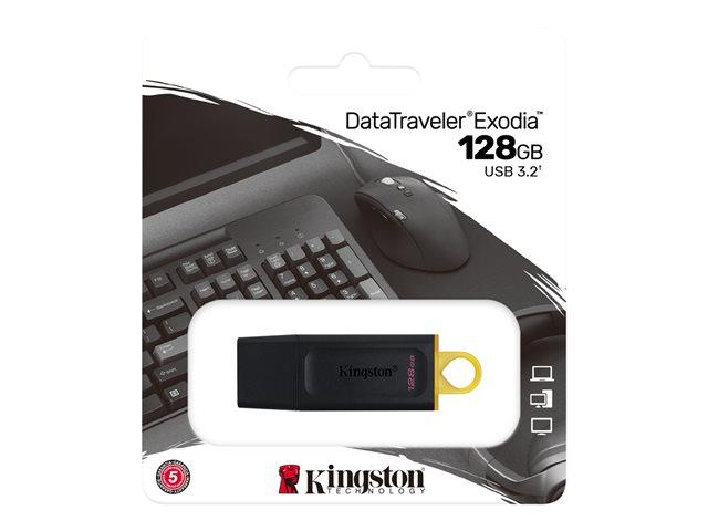 USB памет KINGSTON 128GB DataTraveler Exodia, USB 3.2 