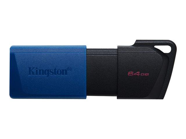 USB памет Kingston DataTraveler Exodia M 64GB, (DTXM/64G), USB 3.2, Черно-синя