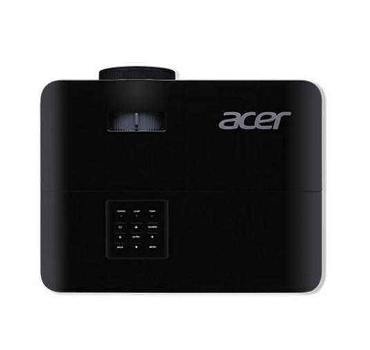 Мултимедиен проектор Acer Projector X1226AH, DLP, XGA (1024x768), 4000 ANSI Lm, 20000:1, HDMI, VGA, PC Audio, DC out(5V/1A USB Type A), RGB, RS232, 3D Ready, Speaker 3W, Bluelight Shield, LumiSense,ColorBoost3D, 2.8kg, Black + Acer T82-W01MW 82.5" (1