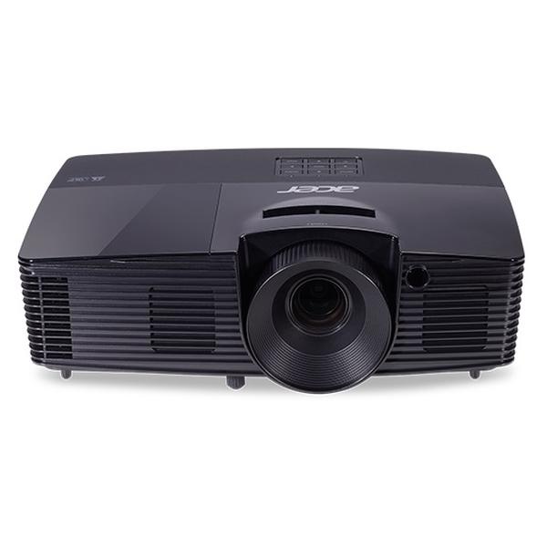 Мултимедиен проектор Acer Projector X118HP, DLP, SVGA (800x600), 4000 ANSI Lumens, 20000:1, 3D, HDMI, VGA, RCA, Audio in, DC Out (5V/2A, USB-A), Speaker 3W, Bluelight Shield, Sealed Optical Engine, LumiSense, 2.7kg, Black