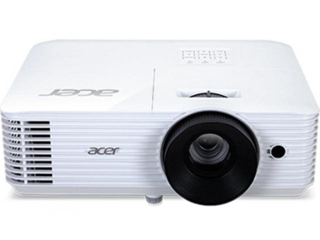 Мултимедиен проектор Acer Projector X118HP, DLP, SVGA (800x600), 4000 ANSI Lumens, 20000:1, 3D, HDMI, VGA, RCA, Audio in, DC Out (5V/2A, USB-A), Speaker 3W, Bluelight Shield, Sealed Optical Engine, LumiSense, 2.7kg, White