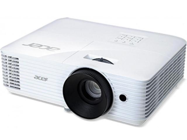 Мултимедиен проектор Acer Projector X118HP, DLP, SVGA (800x600), 4000 ANSI Lumens, 20000:1, 3D, HDMI, VGA, RCA, Audio in, DC Out (5V/2A, USB-A), Speaker 3W, Bluelight Shield, Sealed Optical Engine, LumiSense, 2.7kg, White
