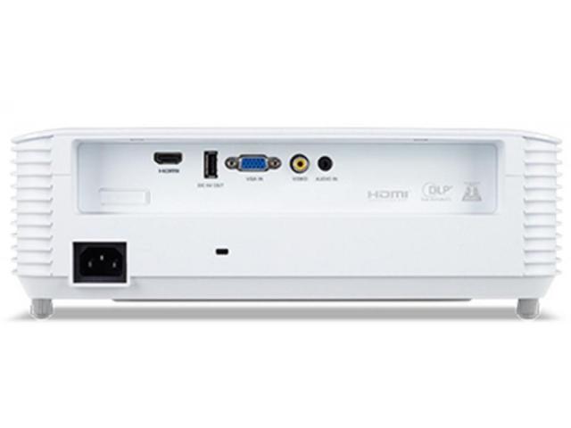Мултимедиен проектор Acer Projector X118HP, DLP, SVGA (800x600), 4000 ANSI Lumens, 20000:1, 3D, HDMI, VGA, RCA, Audio in, DC Out (5V/2A, USB-A), Speaker 3W, Bluelight Shield, Sealed Optical Engine, LumiSense, 2.7kg, White