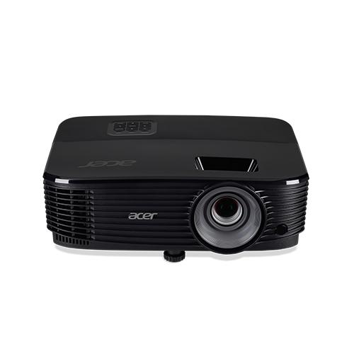 Мултимедиен проектор Acer Projector X1223HP, DLP, XGA (1024x768), 4000 ANSI Lumens, 20000:1, 3D, HDMI, VGA, RCA, Audio in, Audio out, VGA out, Speaker 3W, Bluelight Shield, LumiSense, 2.4kg, Black