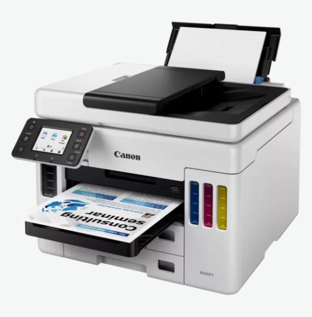 Мастилоструйно многофункционално устройство Canon MAXIFY GX7040 All-In-One, Fax, Black