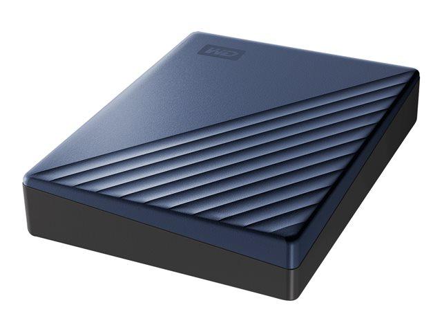 Външен диск Western Digital My Passport Ultra 4TB Blue USB-C/USB3.0 HDD 2.5inch Metal finish RTL portable extern WDBFTM0040BBL-WESN