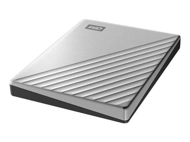 Външен диск WD My Passport Ultra 2TB Silver 2.5" (6.35 cm) HDD, USB3.0/USB-C