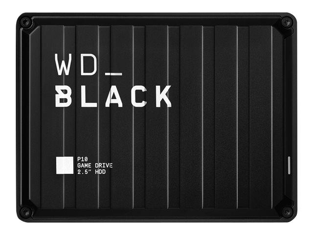 Външен диск Western Digital BLACK P10 GAME DRIVE 4TB BLACK USB 3.2 2.5" (6.35 cm), WDBA3A0040BBK-WESN