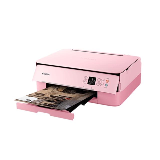 Мастилоструйно многофункционално устройство Canon PIXMA TS5352a All-In-One, Pink