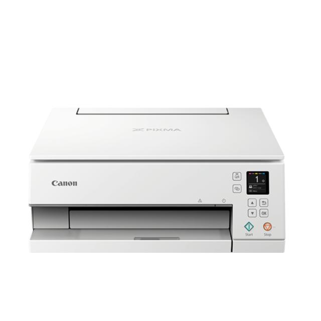 Мастилоструйно многофункционално устройство Canon PIXMA TS6351 All-In-One, White