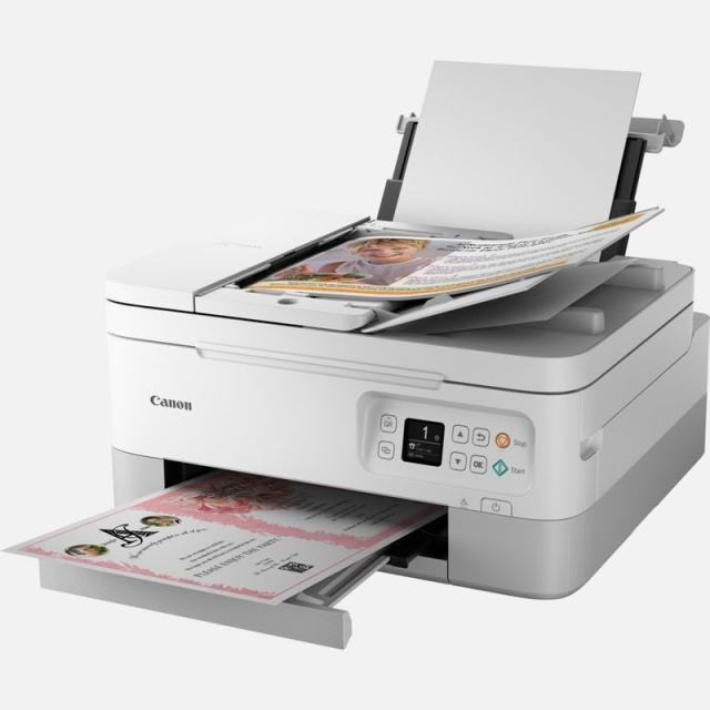 Мастилоструйно многофункционално устройство Canon PIXMA TS7451a All-In-One, White
