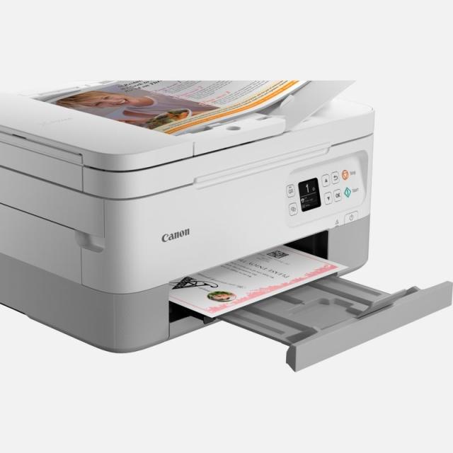 Мастилоструйно многофункционално устройство Canon PIXMA TS7451a All-In-One, White