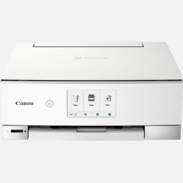Мастилоструйно многофункционално устройство Canon PIXMA TS8351a All-In-One, White