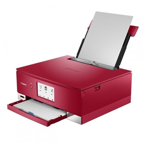 Мастилоструйно многофункционално устройство Canon PIXMA TS8352a All-In-One, Red