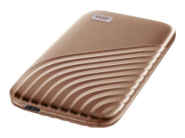 Външен диск Western Digital SSD 1TB Gold Cross Compatible USB 3.2 Gen-2 and USB-C 1050MB/s Read 1000MB/s - WDBAGF5000AGD-WESN