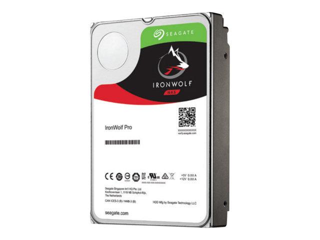 Твърд диск SEAGATE SEAGATE Ironwolf PRO Enterprise NAS HDD 8TB 7200rpm 6Gb/s SATA 256MB cache 8.9cm 3.5" (8.89 cm), BLK ST8000NE001