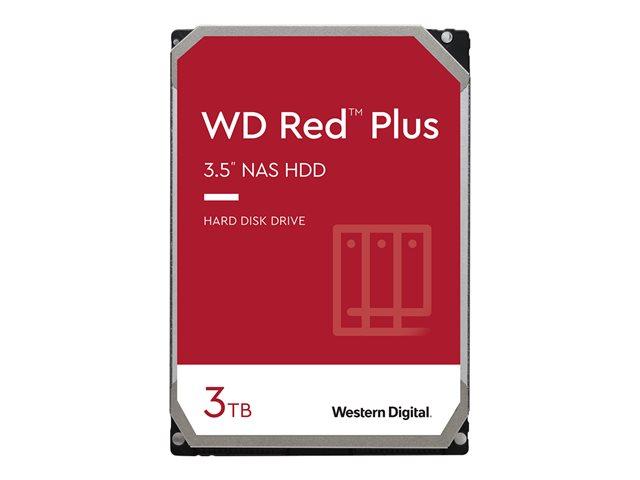 Твърд диск 3TB WD Red 3.5"(8.89 cm), SATA 6Gb/s, 5400 rpm, 128MB, Bulk WD30EFZX