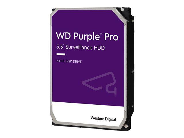 Твърд диск 10TB Western Digital Purple Pro Surveillance (WD101PURP), SATA 6Gb/s, 7200rpm, 256MB, 3.5" (8.89 cm)