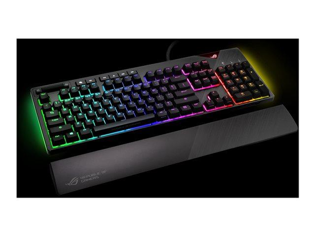 Поставка за китки Asus ROG Gaming Wrist Rest 90MP00Y0-B0UA00 черна