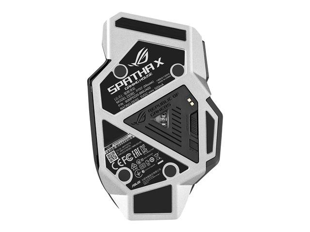 ASUS ROG SPATHA X 19000dpi wireless gaming mouse dual-mode connectivity with magnetic charging stand 12 programmable buttons 90MP0220-BMUA00