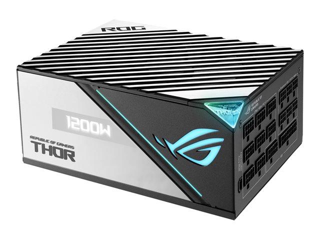 Захранване ASUS ROG THOR 1200W Platinum II Fully Modular Power Supply 80+ Platinum ROG heatsinks 135mm PWM fan PCIe Gen 5.0 90YE00L0-B0NA00