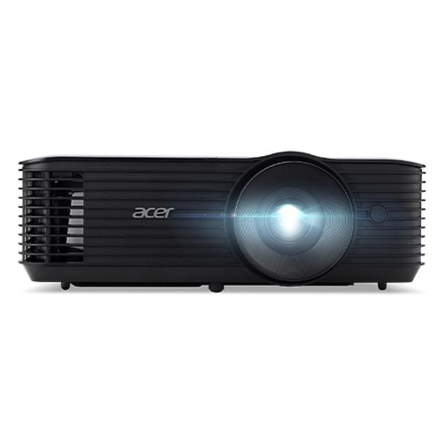 Мултимедиен проектор Acer Projector X1128i, DLP, SVGA (800 x 600), 4500 ANSI Lm, 20 000:1, 3D, Auto keystone, included wifi dongle, 24/7 operation, Wifi, HDMI, VGA in, RCA, RS232, Audio in/out, DC Out (5V/1A), 3W Speaker, 2.7kg, Black
