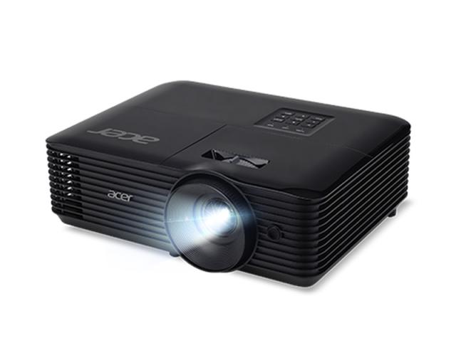 Мултимедиен проектор Acer Projector X1328Wi, DLP, WXGA (1280x800), 4500 ANSI Lm, 20 000:1, 3D, Auto keystone, Hidden dongle design, 24/7 operation, Wifi, HDMI, VGA in, RCA, RS232, Audio in/out, DC Out (5V/1A), 3W Speaker, 2.7kg, Black 