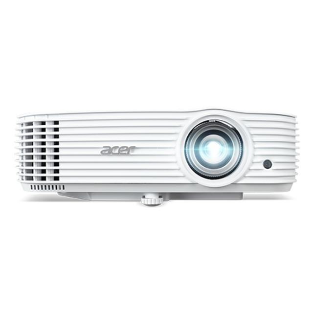 Мултимедиен проектор Acer Projector X1629H, DLP, WUXGA (1920x1200), 4500 ANSI Lm, 10000:1, 3D, Auto Keystone, 24/7 operation, Low input lag,  AC power on, 2xHDMI/MHL, 2xVGA in, VGA out, RCA, RS232, DC Out (5V/1.5A), Audio in/out, 1x10W, 2.9kg, White