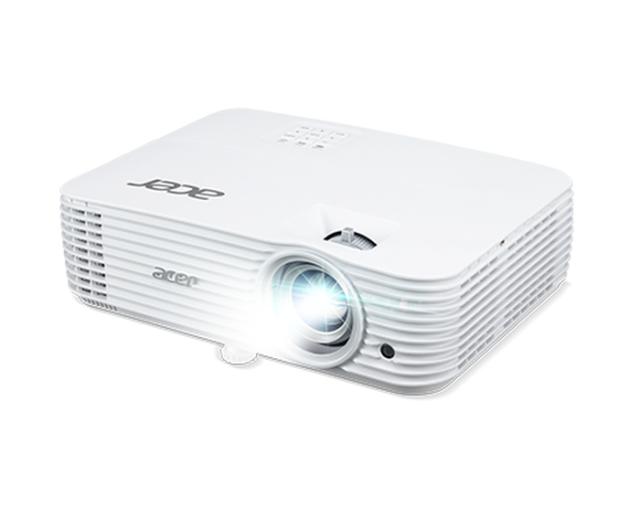 Мултимедиен проектор Acer Projector X1629H, DLP, WUXGA (1920x1200), 4500 ANSI Lm, 10000:1, 3D, Auto Keystone, 24/7 operation, Low input lag,  AC power on, 2xHDMI/MHL, 2xVGA in, VGA out, RCA, RS232, DC Out (5V/1.5A), Audio in/out, 1x10W, 2.9kg, White