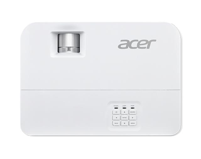 Мултимедиен проектор Acer Projector X1629H, DLP, WUXGA (1920x1200), 4500 ANSI Lm, 10000:1, 3D, Auto Keystone, 24/7 operation, Low input lag,  AC power on, 2xHDMI/MHL, 2xVGA in, VGA out, RCA, RS232, DC Out (5V/1.5A), Audio in/out, 1x10W, 2.9kg, White