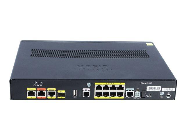 Суич Cisco 890 C891F-K9, 8 x 10/100/1000 Base-T, USB-A